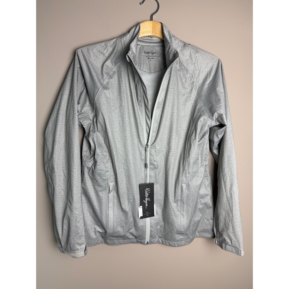 Walter Hagen Performance 11 Full Zip Jacket Grey Heather Women Small NWT